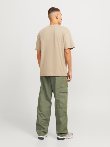 JACK & JONES Свободный крой Брюки-карго 'JPSTKARL ADAMS' в Зеленый
