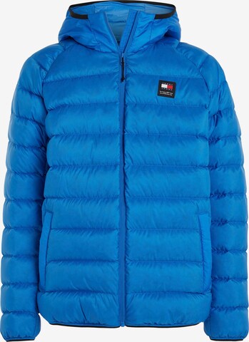 Tommy Jeans Winter Jacket in Blue: front