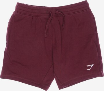 GYMSHARK Shorts in 33 in Red: front