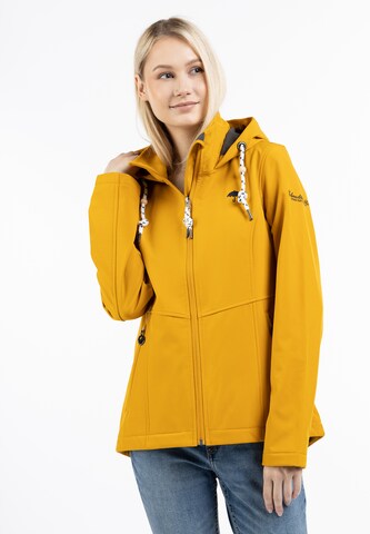 Schmuddelwedda Weatherproof jacket in Yellow: front