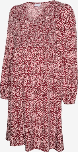 MAMALICIOUS Kleid 'MLAdelaine' in grenadine / weiß, Produktansicht