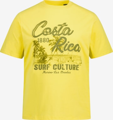 T-Shirt JP1880 en jaune : devant