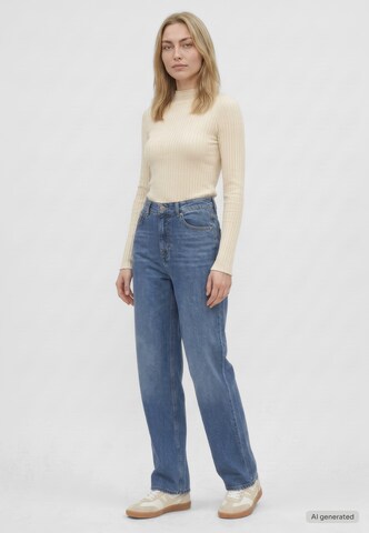 MUSTANG Wide Leg Jeans 'Luise' in Blau