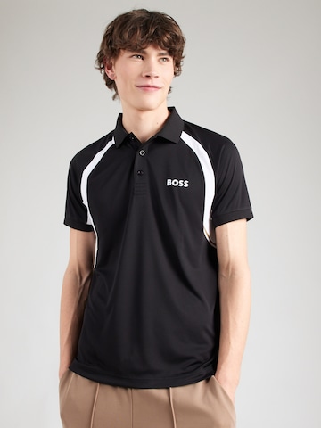 BOSS Funktionsshirt in Schwarz: Vorderseite