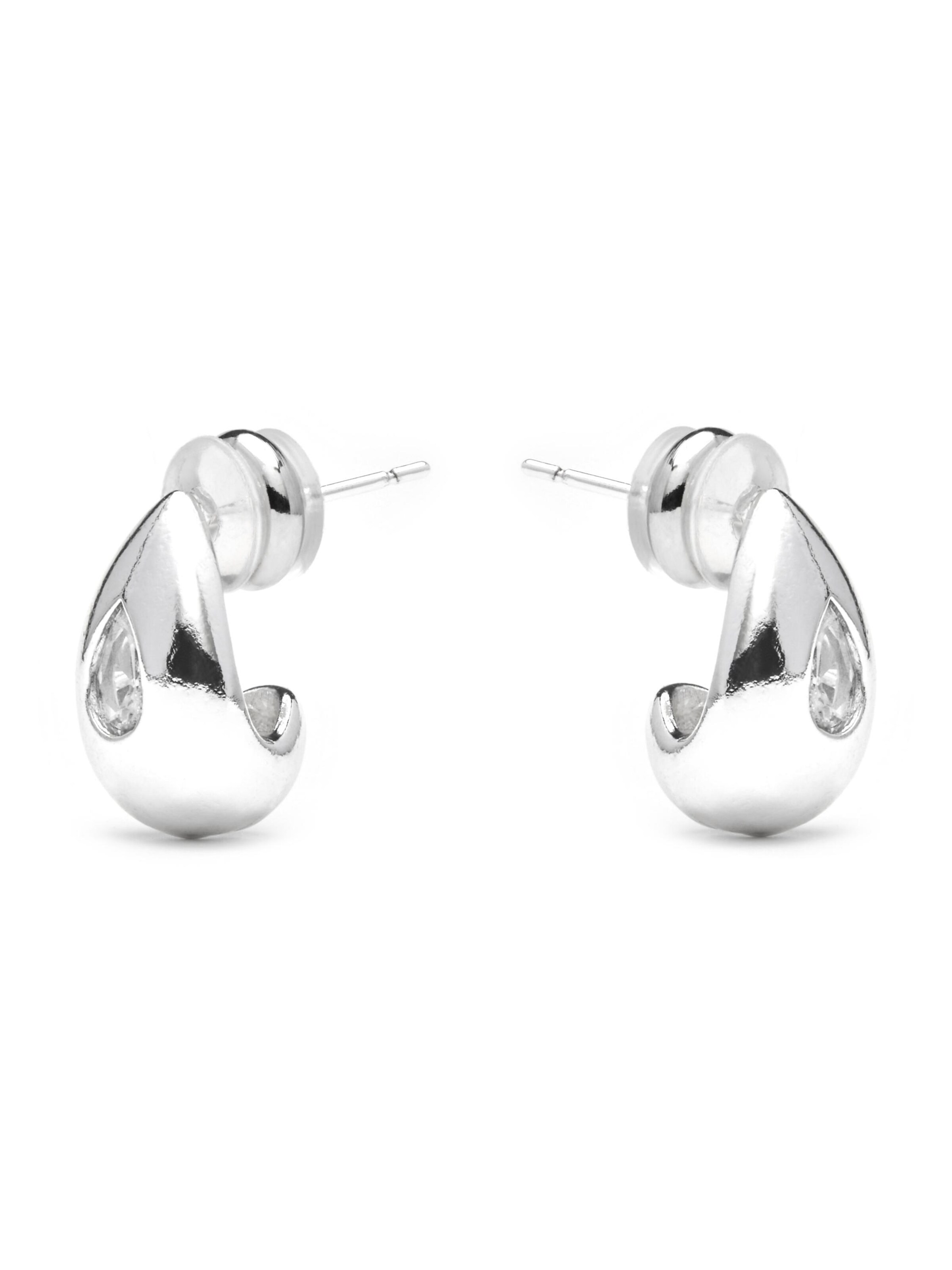 Luxenter Øreringe 'Garai' i sølv: forside