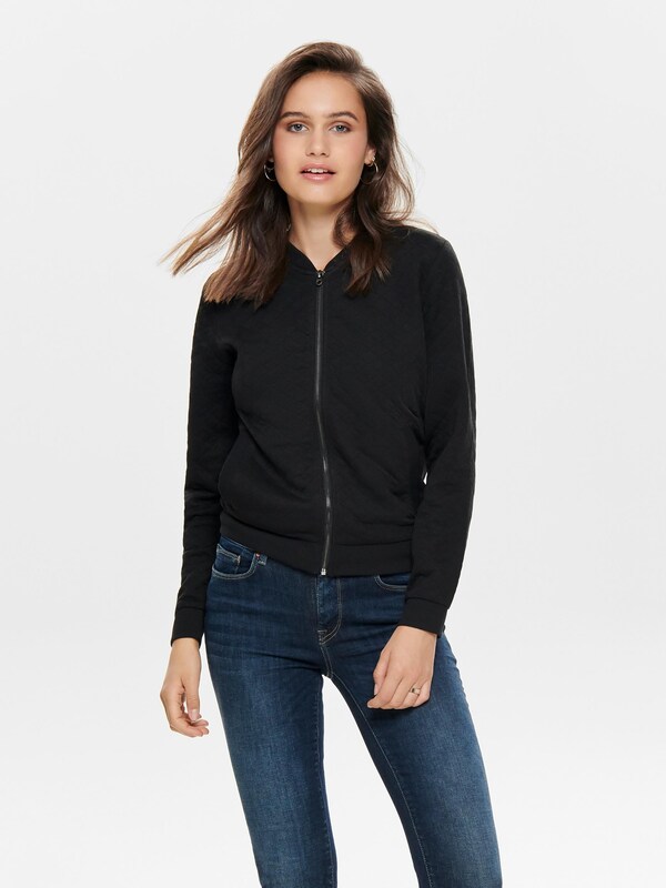 ONLY Zip-Up Hoodie 'Joyce' in Black