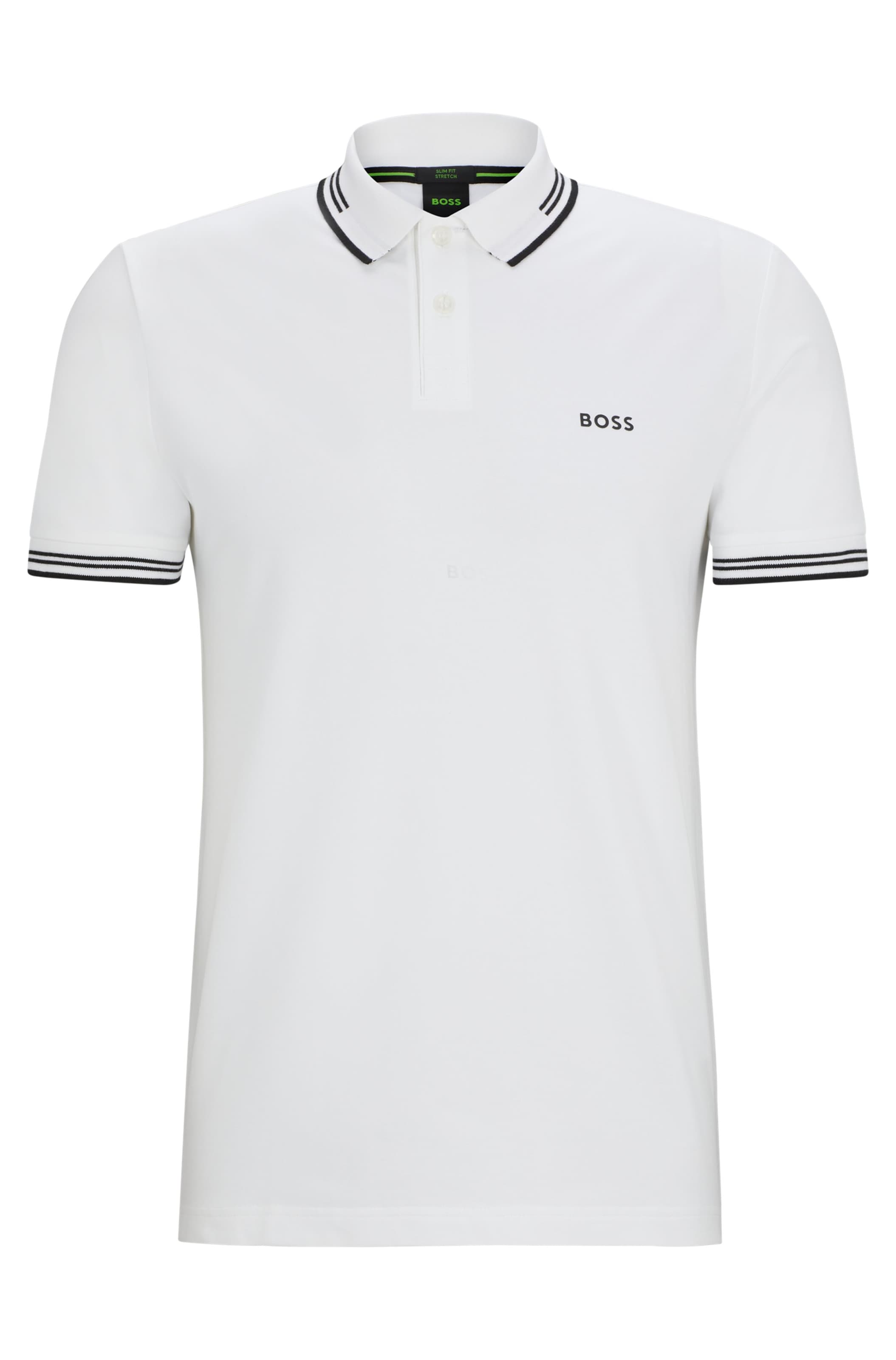 BOSS Shirt 'Paul' in White: front