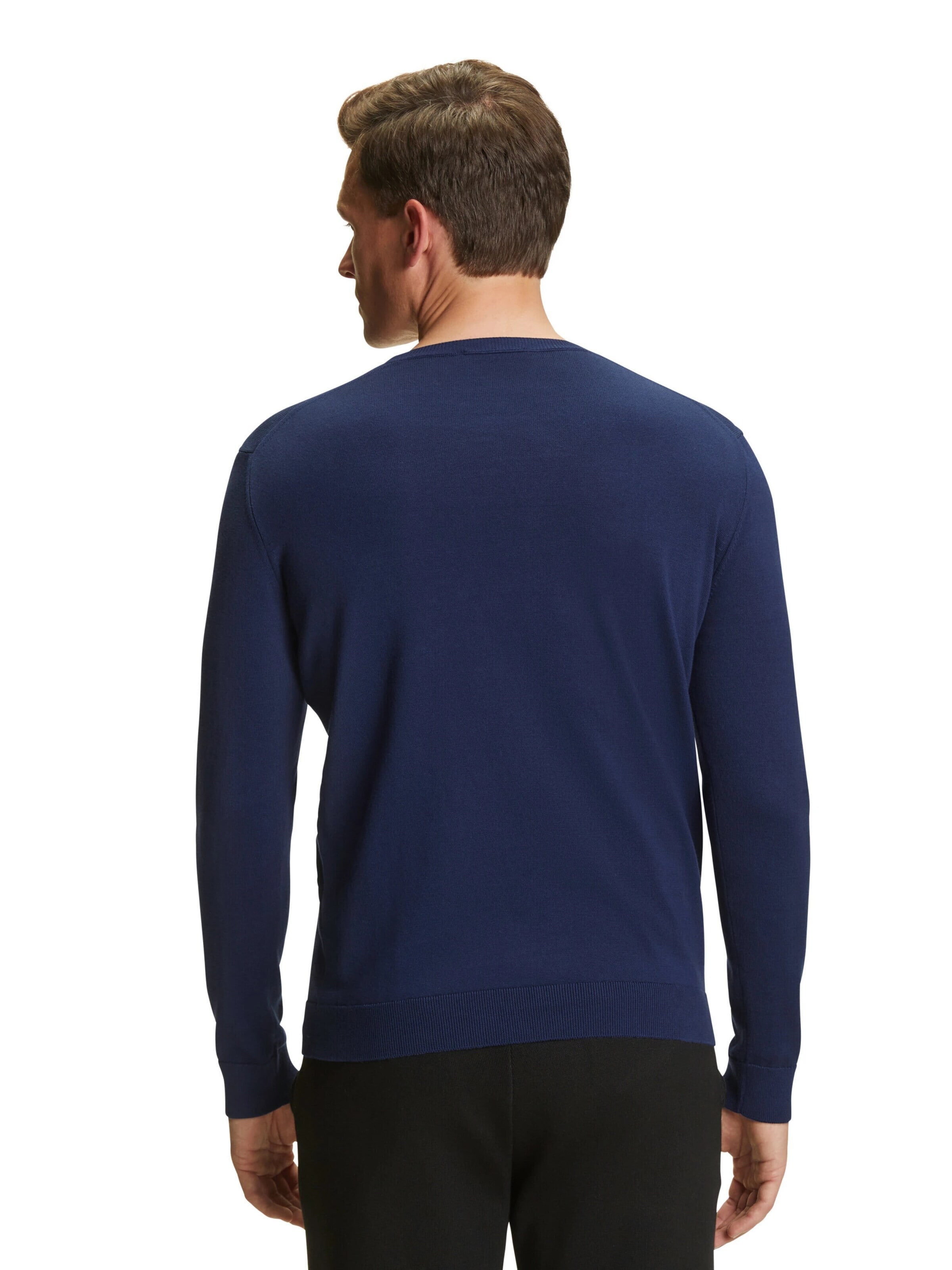 FALKE Sweater 'Cotton Knit' in Blue