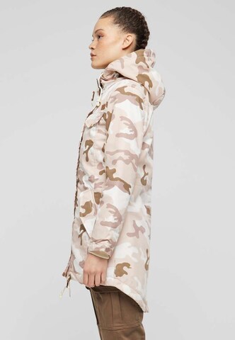 Brandit Between-Seasons Parka 'Marsh Lake' in Pink