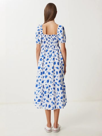 Happiness İstanbul Jurk 'Midi' in Blauw
