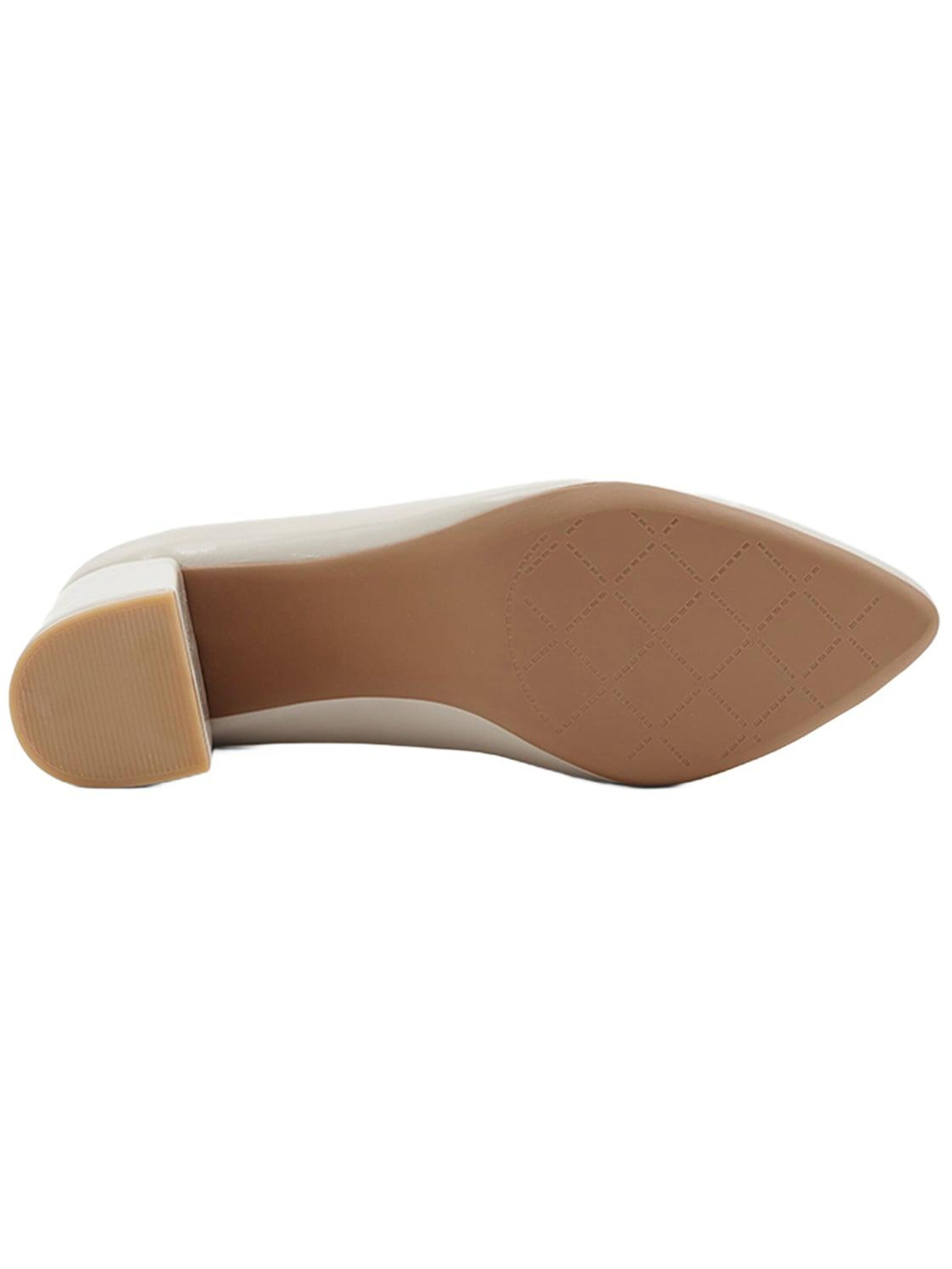 Desa Slingback pumps 'Pumps mit Blockabsatz' in Beige