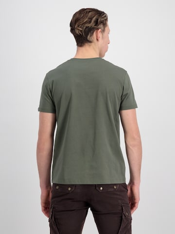 ALPHA INDUSTRIES Shirt in Grün