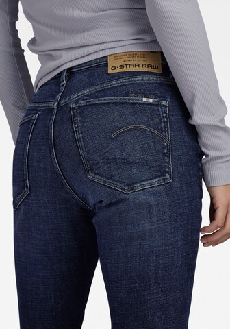 G-STAR Bootcut Kavbojke '3301' | modra barva