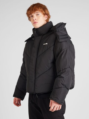 Low Lights Studios Winter jacket in Black: front