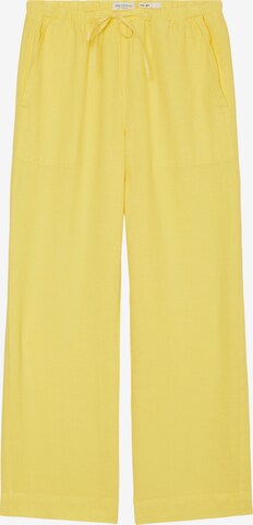 Marc O'Polo Loose fit Pants in Yellow: front