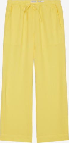 Loosefit Pantalon Marc O'Polo en jaune : devant