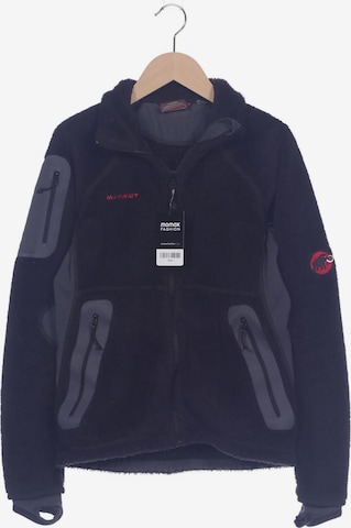 MAMMUT Sweatshirt & Zip-Up Hoodie in S in Black: front