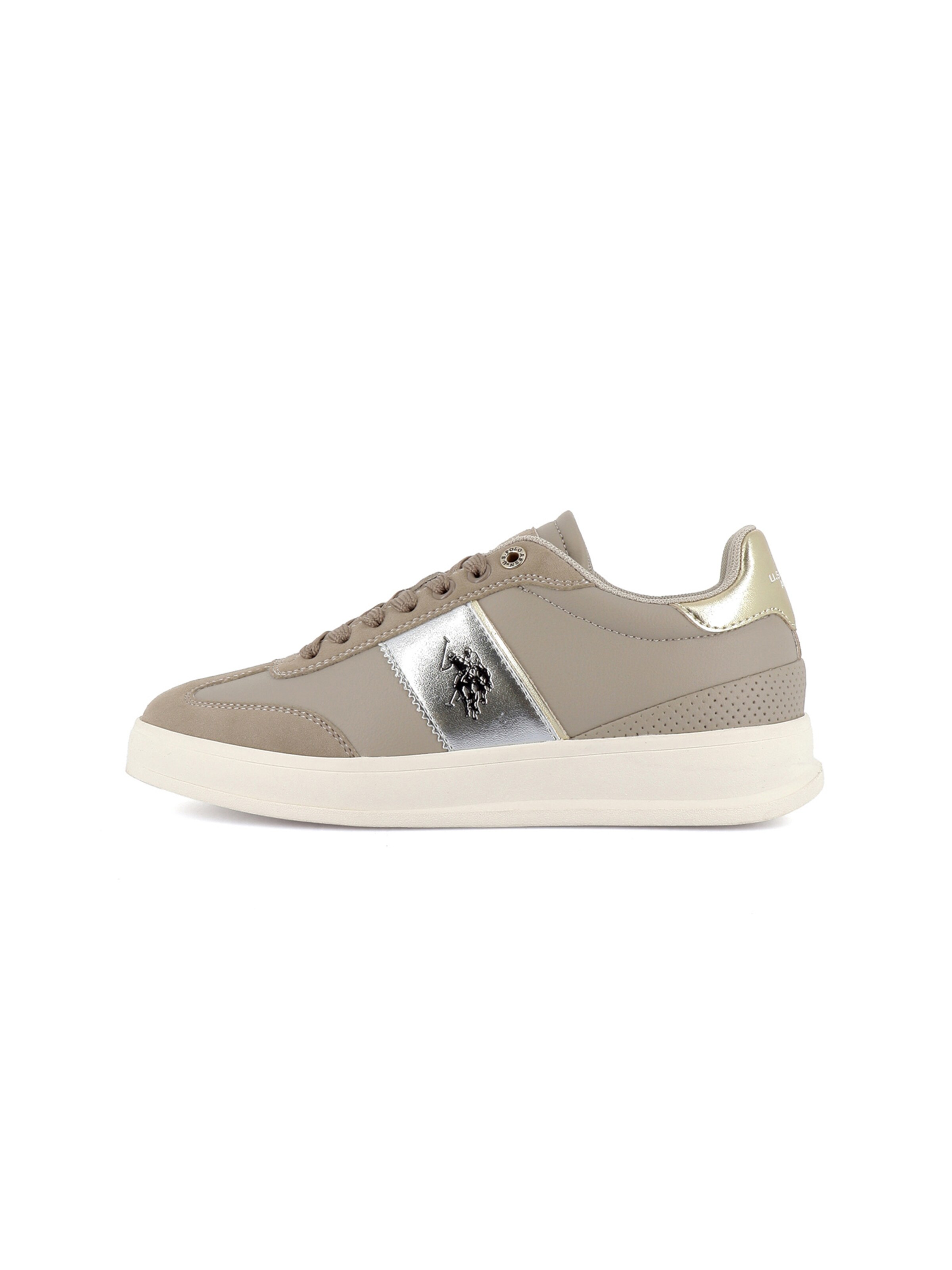 Baskets basses 'Campy' US POLO ASSN. en gris : devant