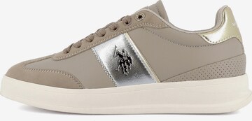 Baskets basses 'Campy' US POLO ASSN. en gris : devant