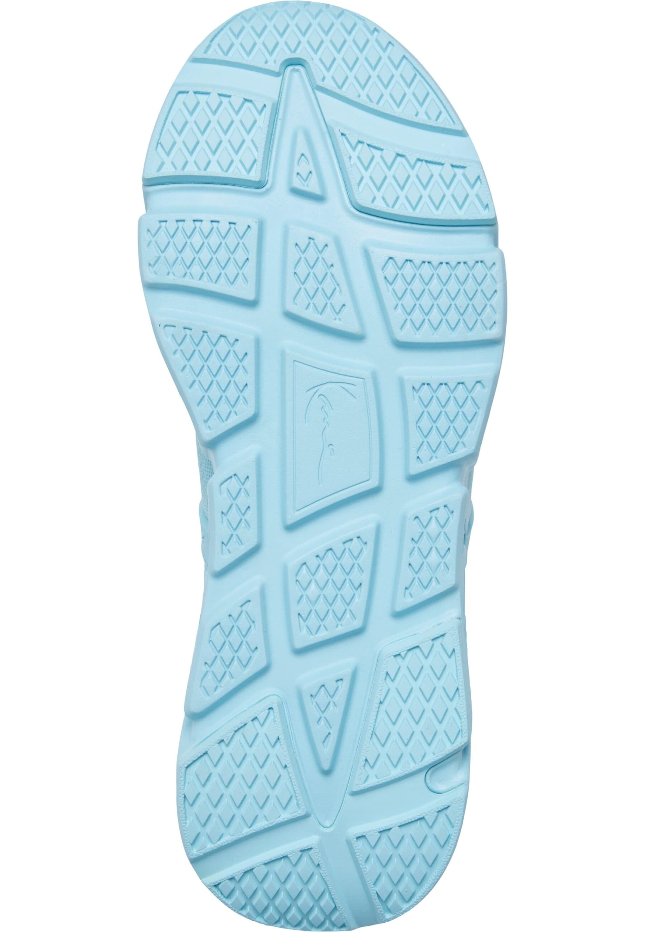 Karl Kani Platform trainers in Blue