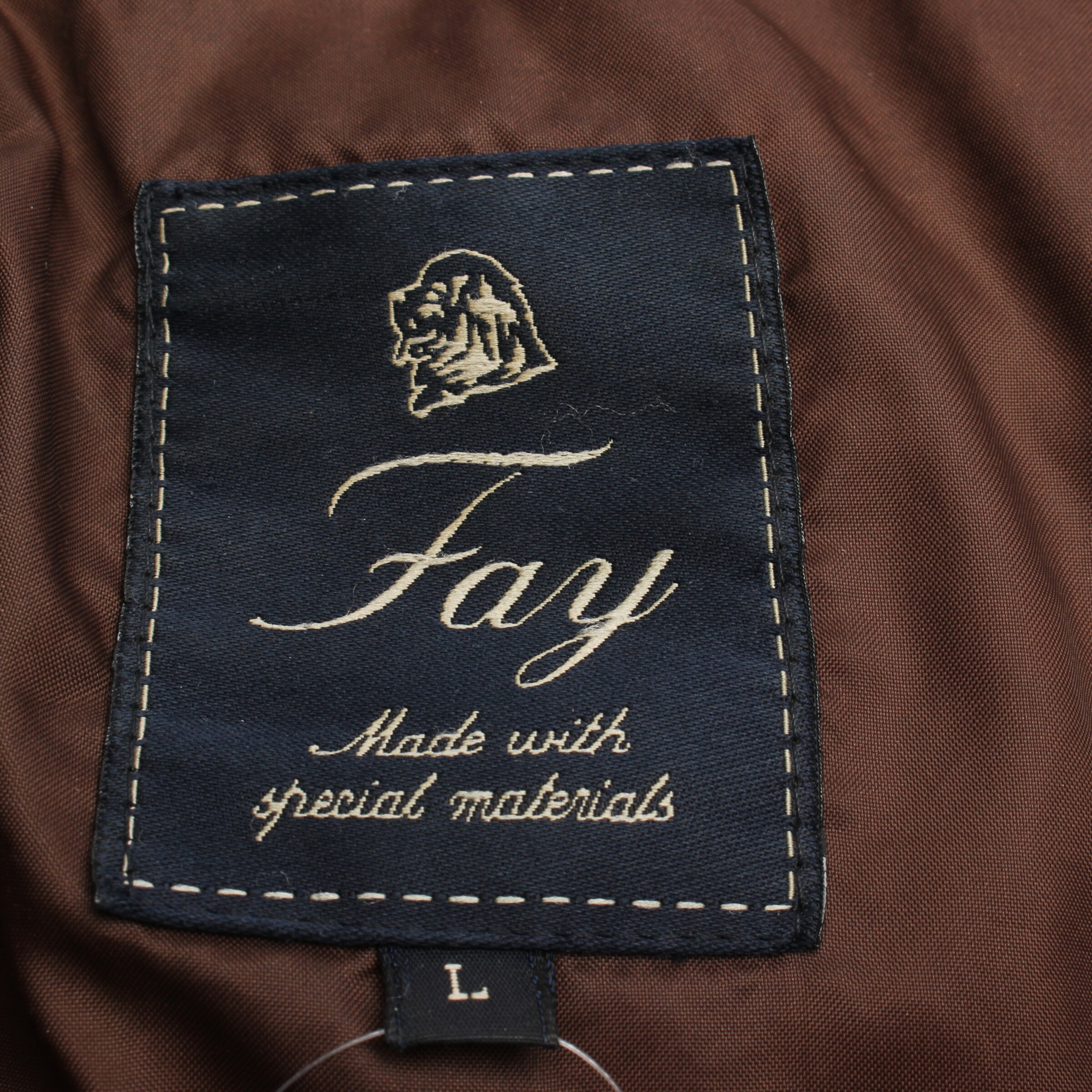 Fay Jacket & Coat in L in Blue