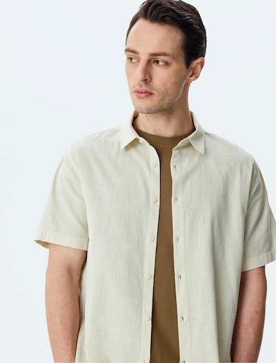 Koton Button Up Shirt in Pearl white, Item view