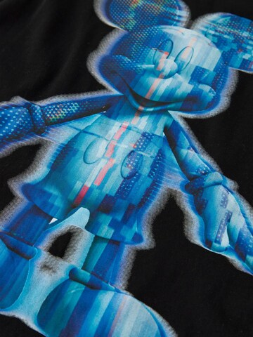 T-Shirt 'Mickey Maus' TWO SOON en noir