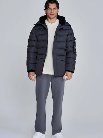 SikSilk Winter Jacket 'Parka' in Grey