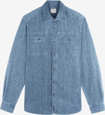 Scalpers Regular fit Button Up Shirt 'Harbour' in Blue: front