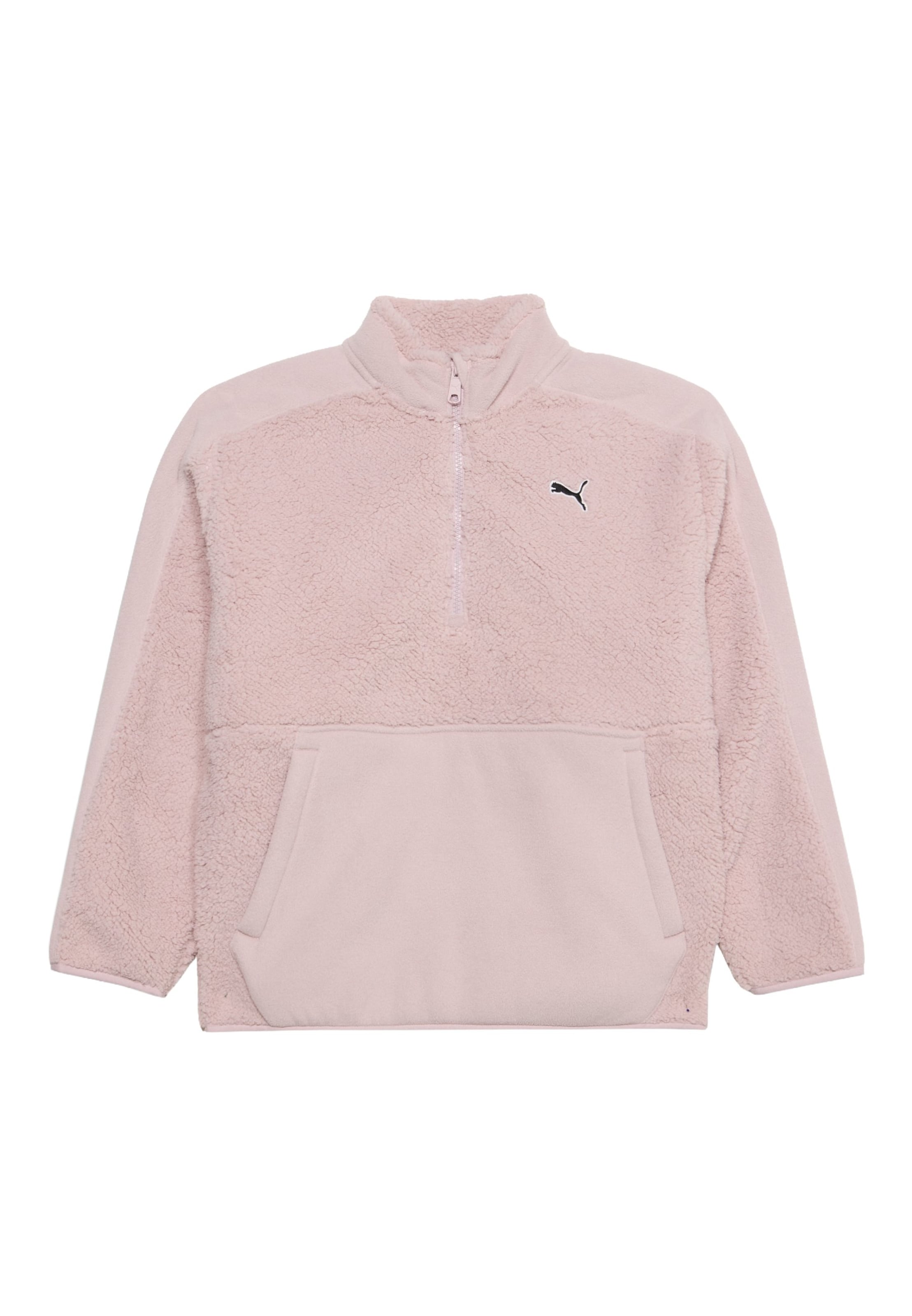 Pulovere sport 'ESS ELEVATED' de la PUMA pe roz: față
