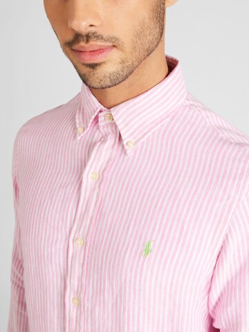 Coupe regular Chemise Polo Ralph Lauren en rose