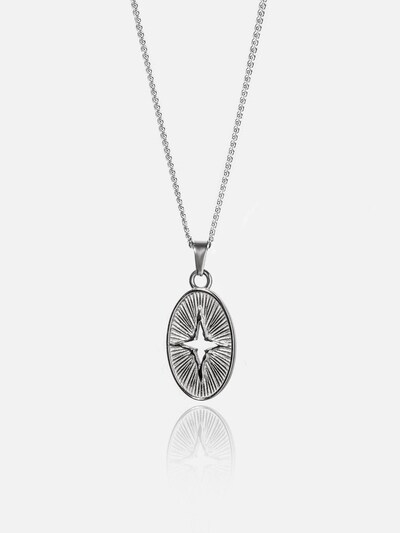 warpedsense Necklace 'Starpierce' in Silver, Item view