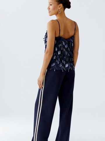 OUI Top in Blau