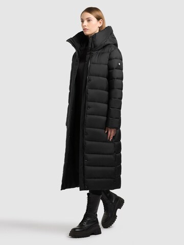 khujo Mantel 'Dawi2' in Schwarz