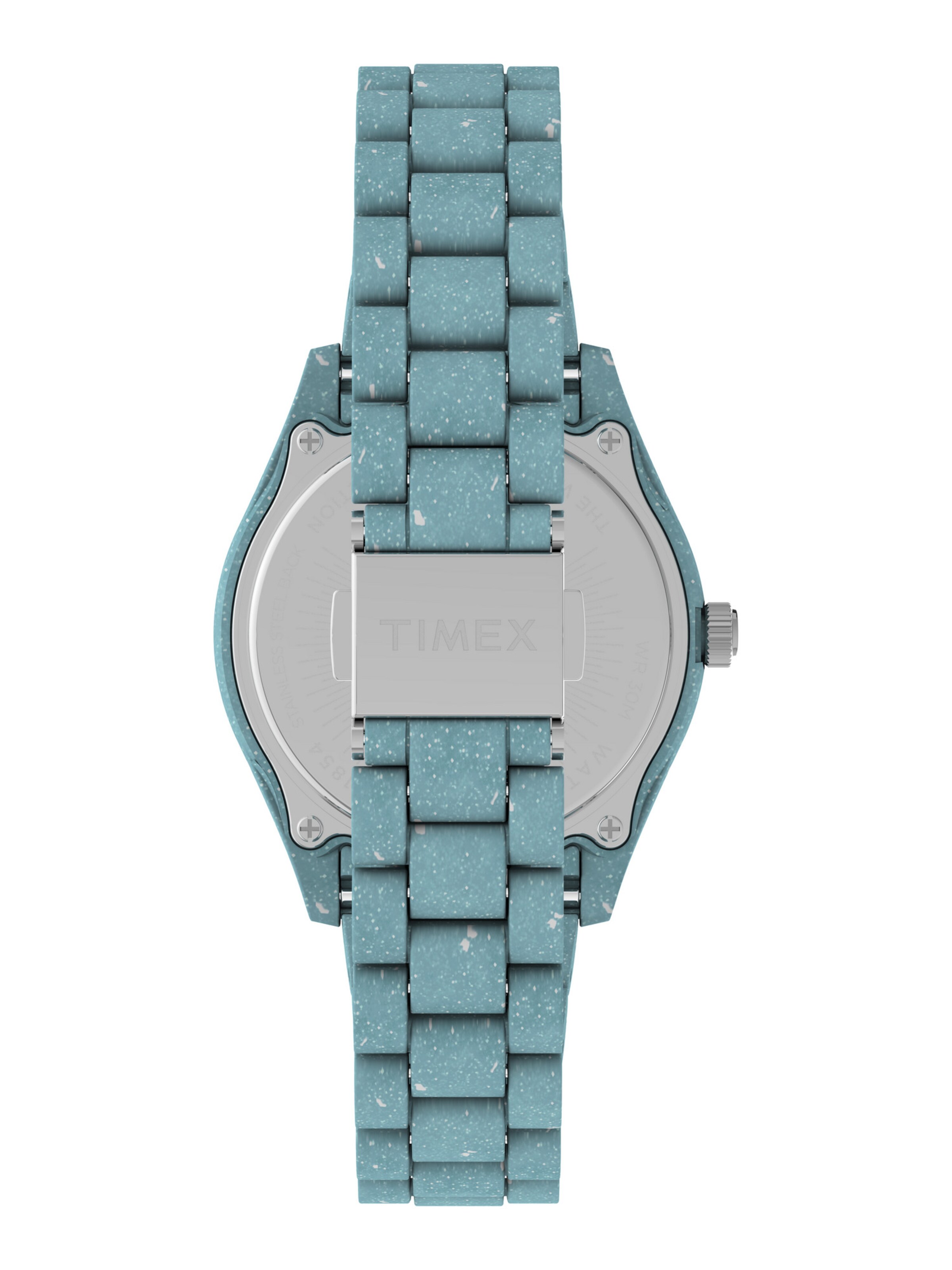 TIMEX Analoog horloge 'Waterbury' in Blauw