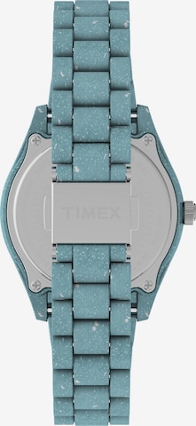 TIMEX Analoog horloge 'Waterbury' in Blauw