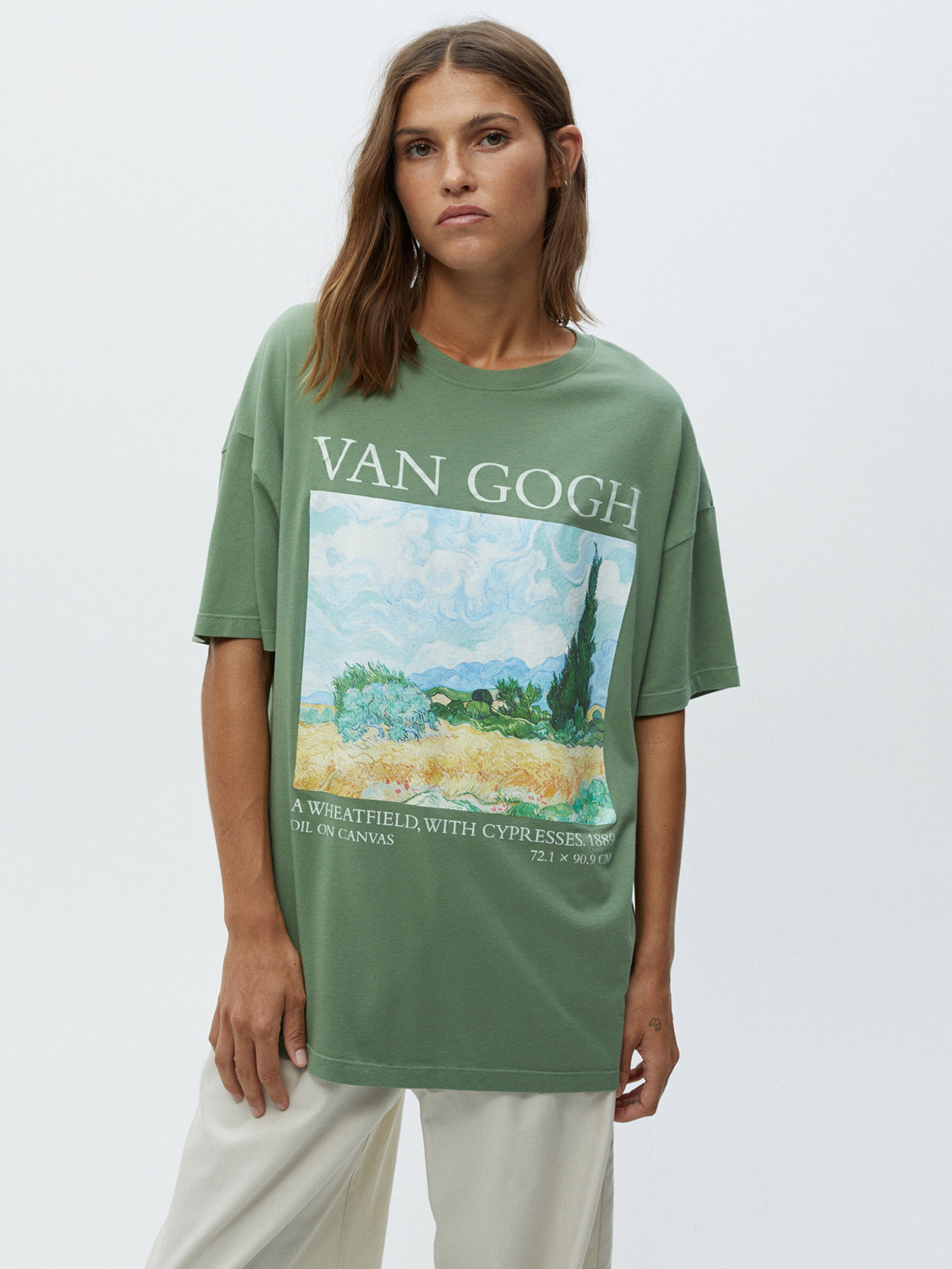 Pull\u0026Bear Shirt in Kiwi | ABOUT YOU