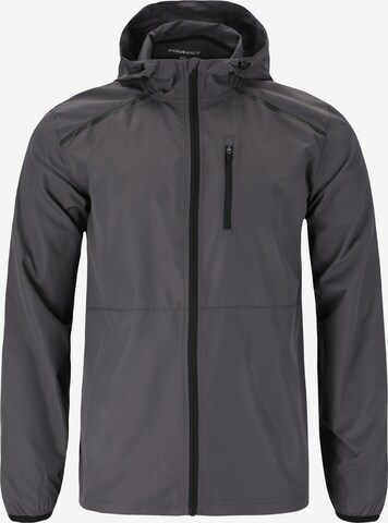 ENDURANCE Athletic Jacket 'Hugoee' in Grey: front