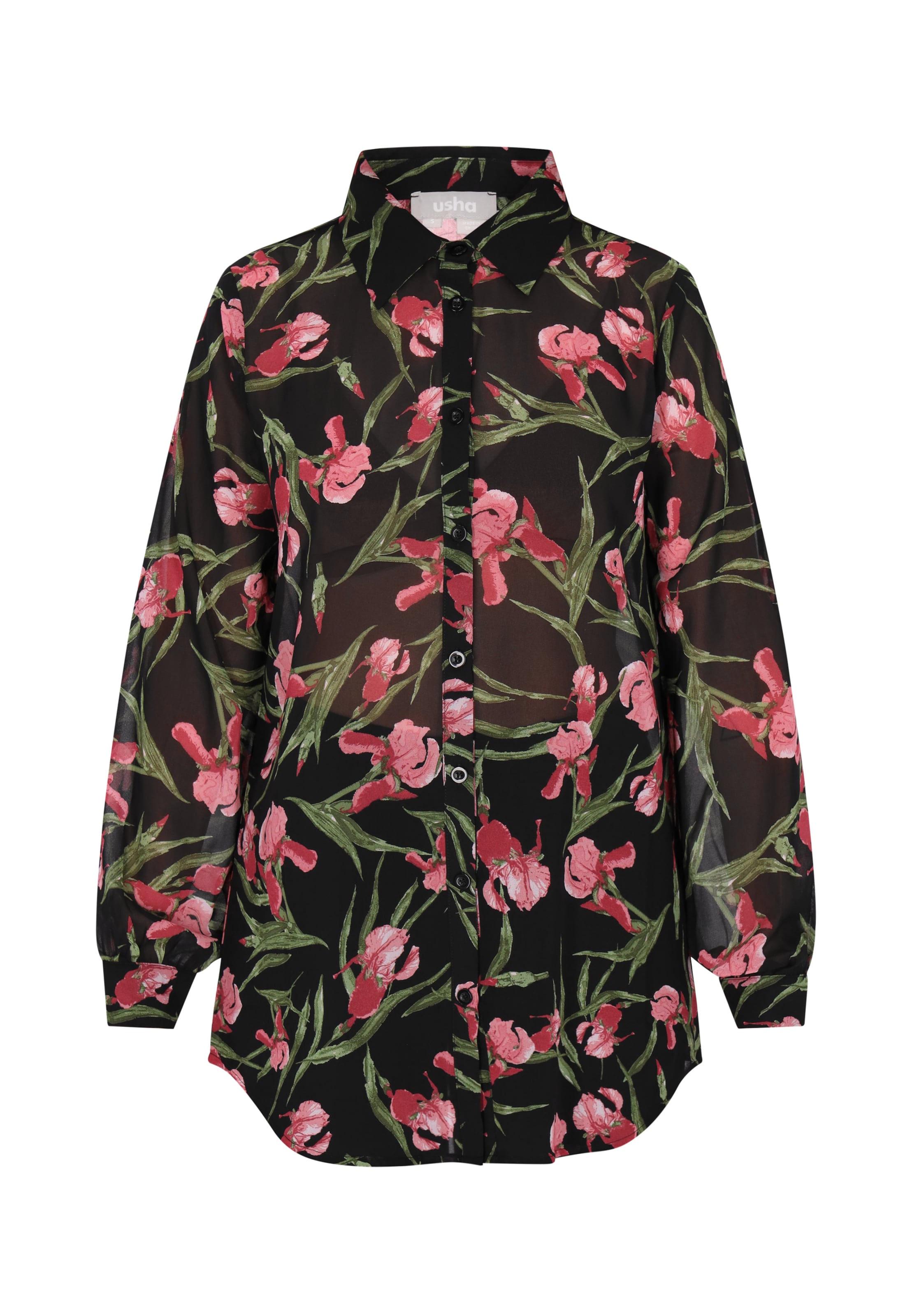 Usha Pluus, värv must: eest vaates