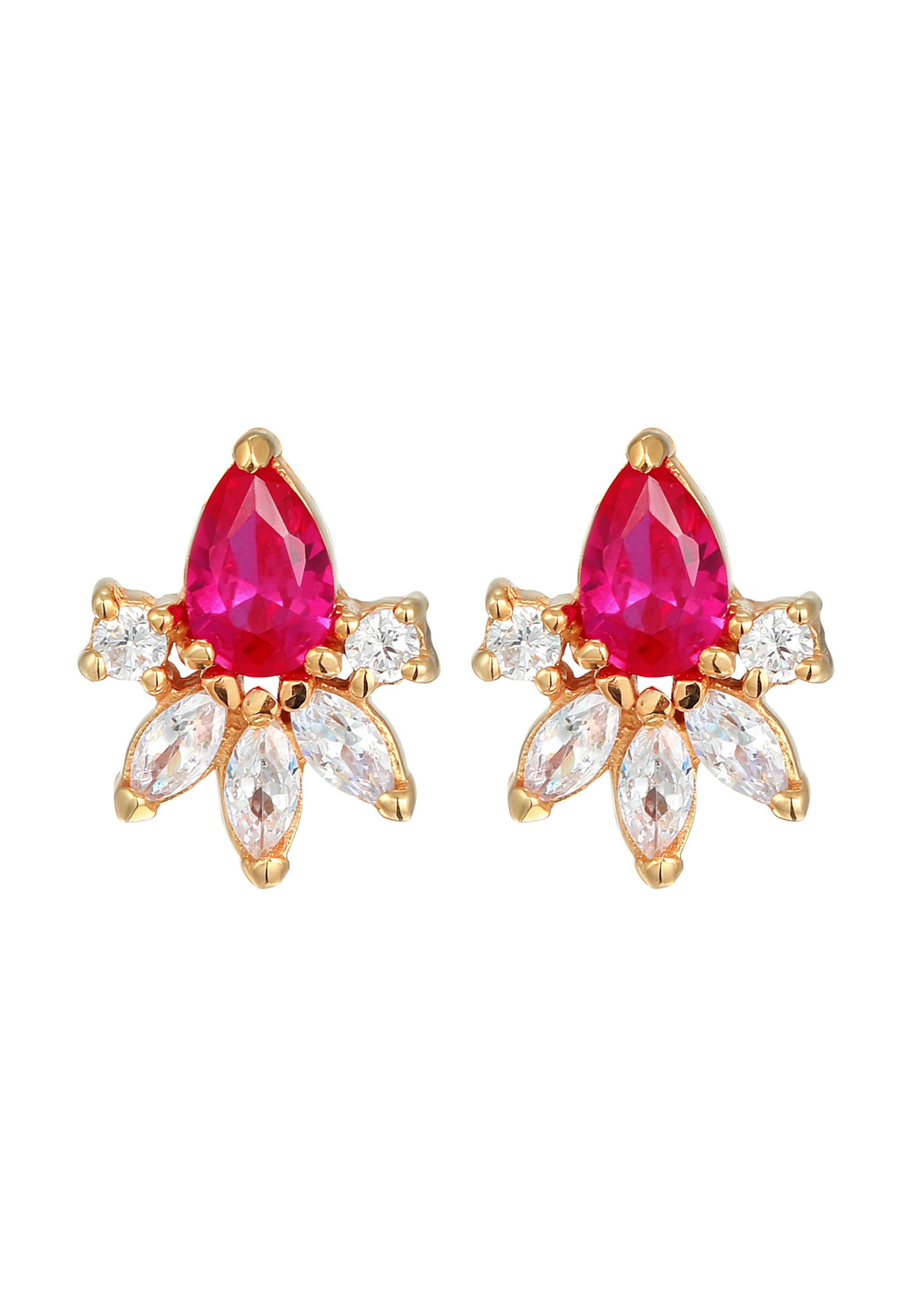 ELLI Ohrringe in Gold: Vorderseite