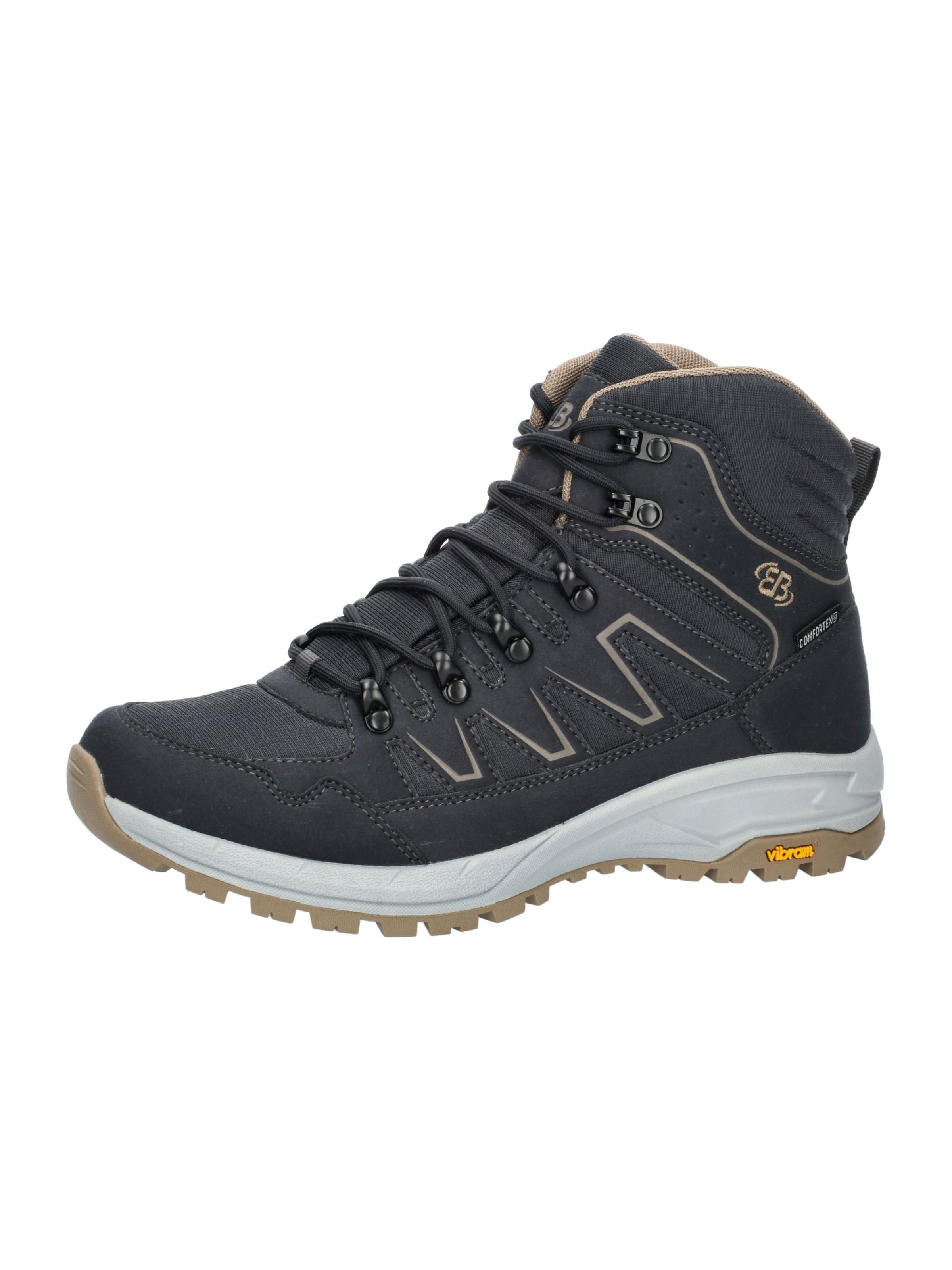 Brütting Boots 'Mount Torbert High' in Grey: front