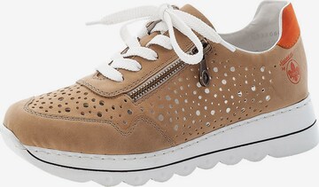 Rieker Sneakers laag in Bruin: voorkant