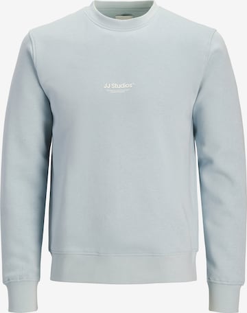 Sweat-shirt 'JJESOHO' JACK & JONES en bleu : devant