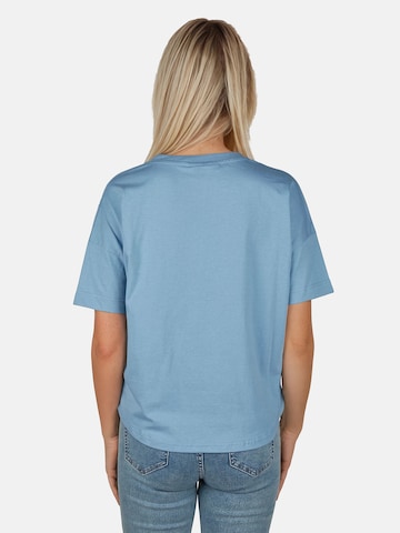 salzhaut T-Shirt 'Leev' in Blau