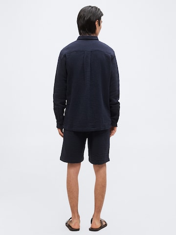 Lindbergh Regular Fit Hemd in Blau
