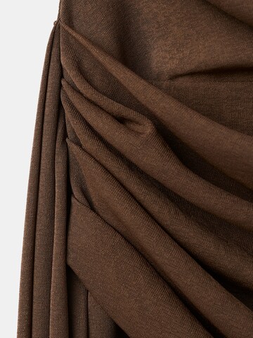 MANGO Kleid 'MULAN' in Braun