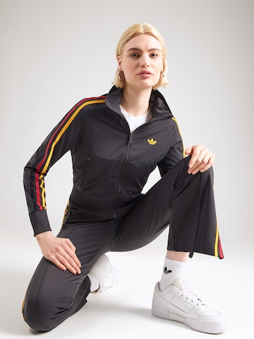 ADIDAS ORIGINALS Кофта на молнии 'Firebird Classic' в Черный: спереди