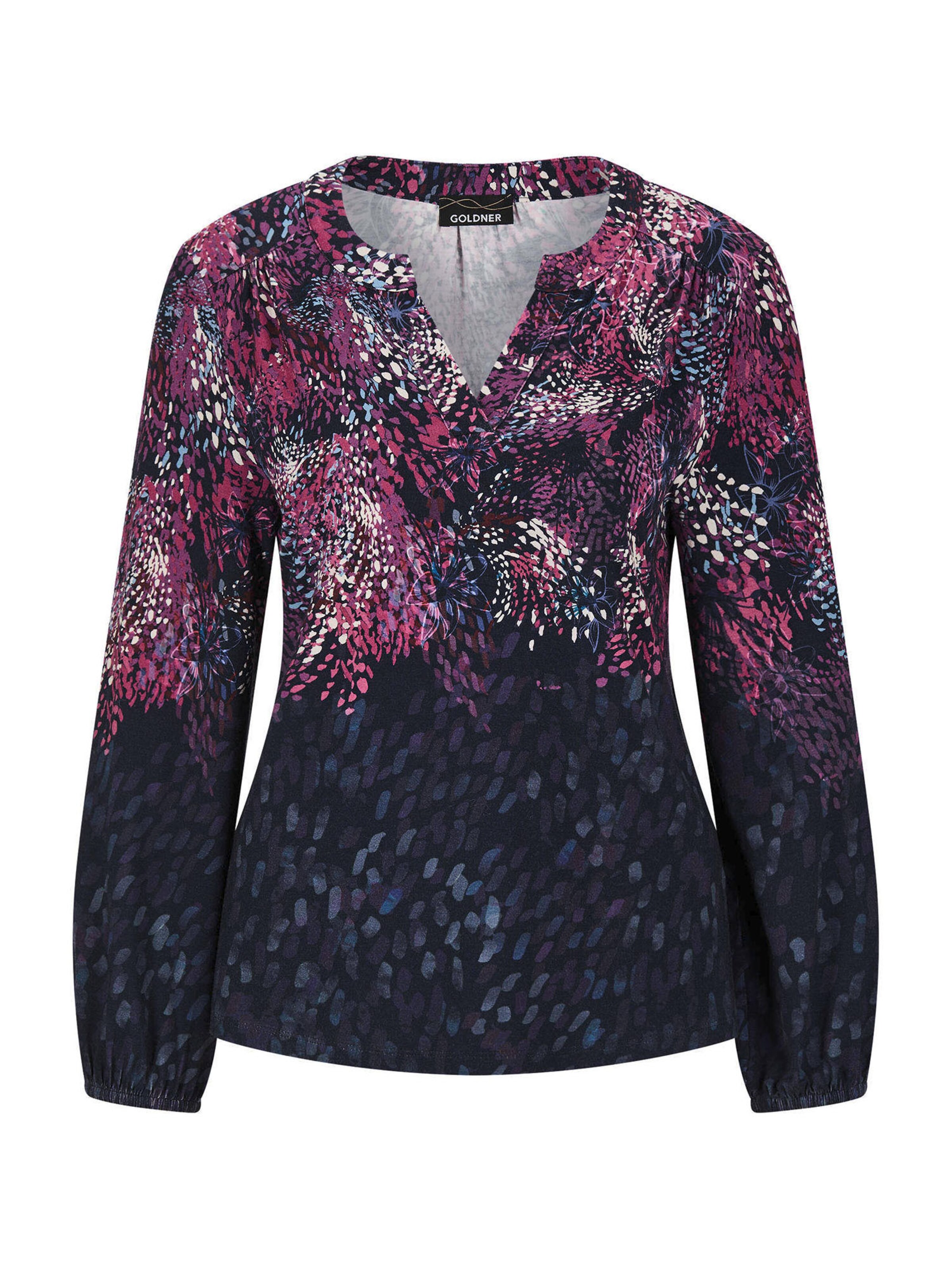 T-shirt Goldner en bleu : devant