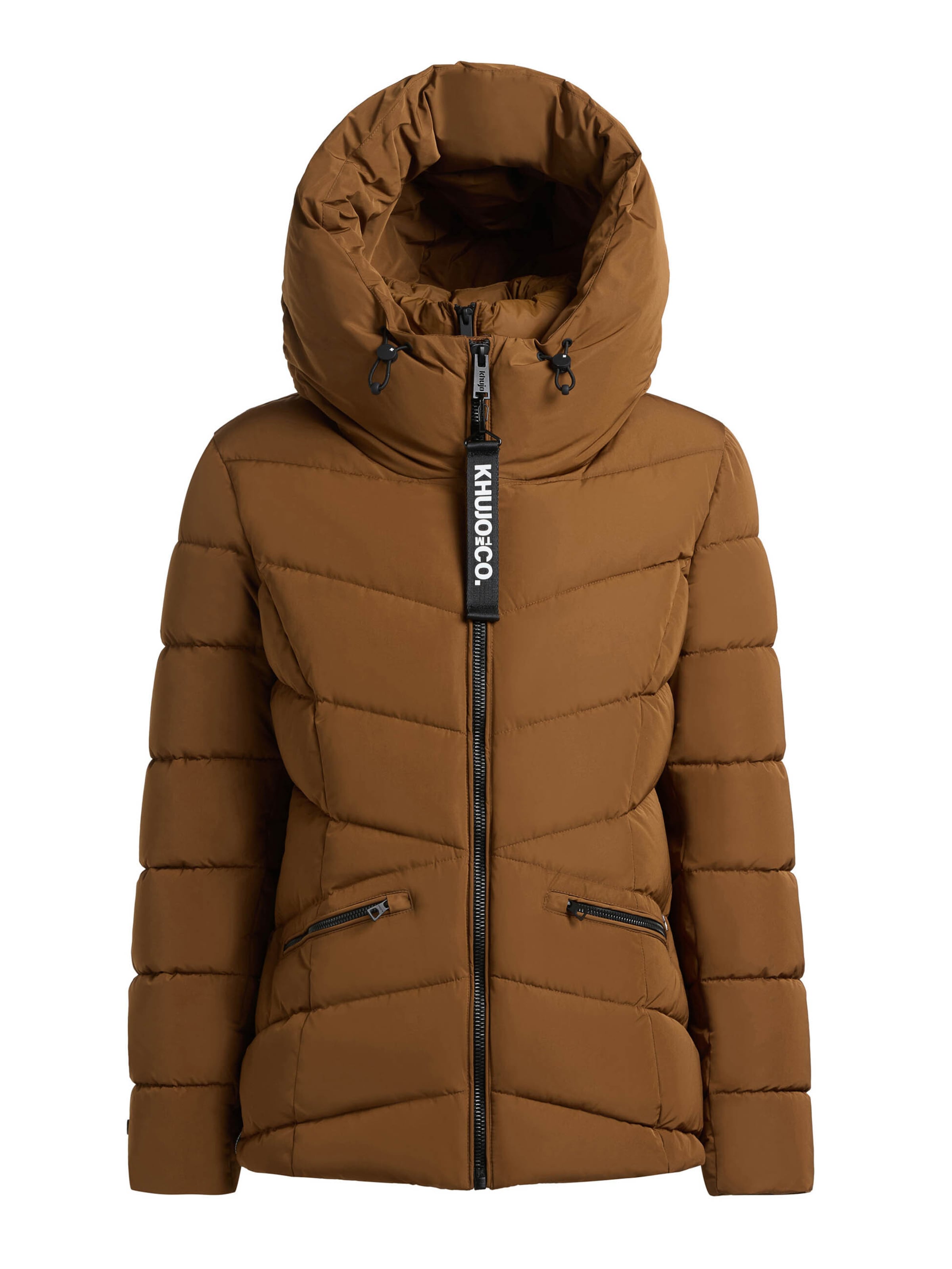 khujo Winter jacket 'Hersch2' in Brown: front