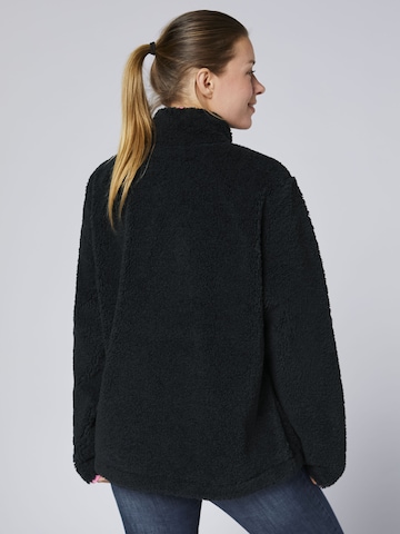 CHIEMSEE Fleecejacke in Schwarz